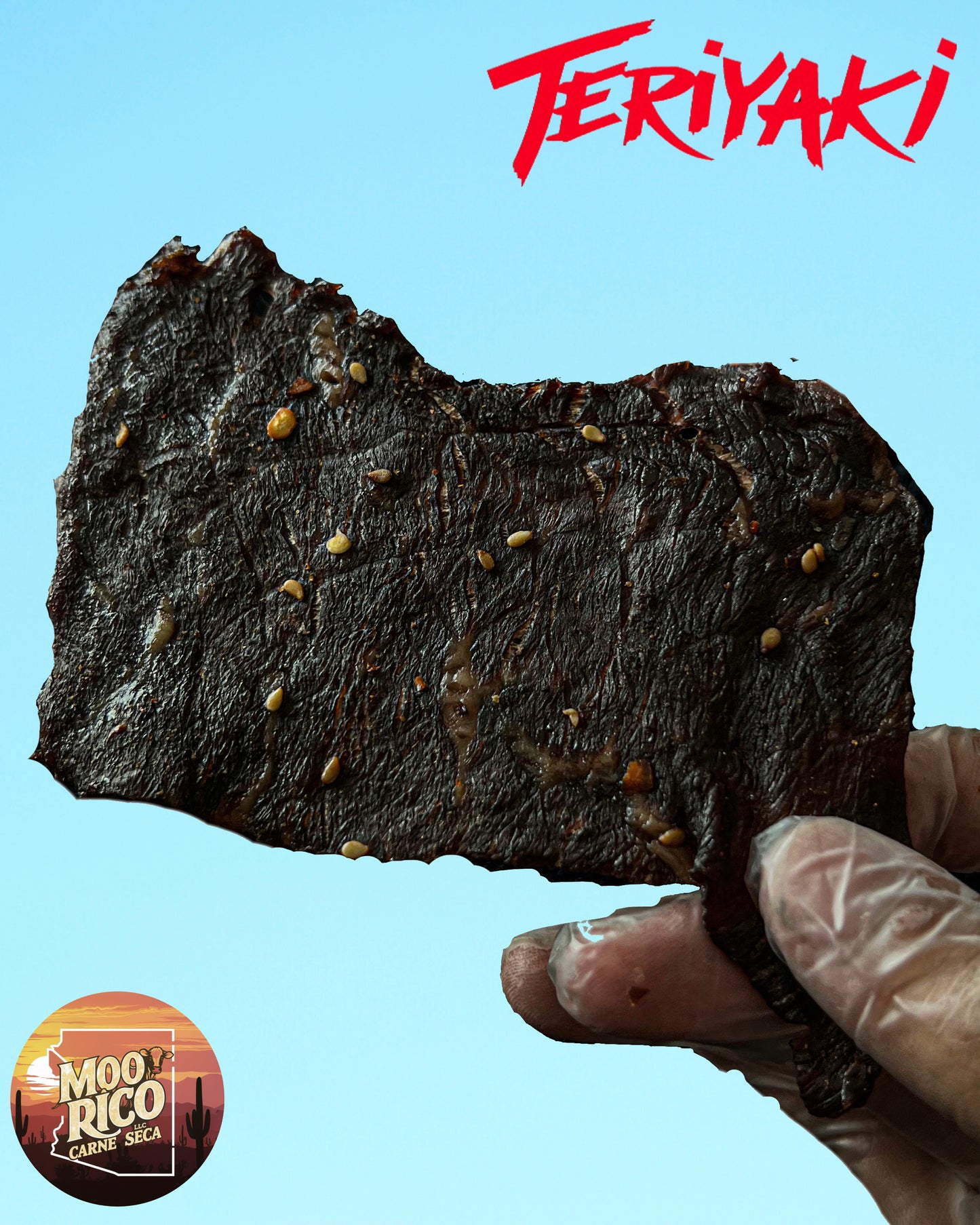 Teriyaki Carne Seca (7oz) - Moo Rico
