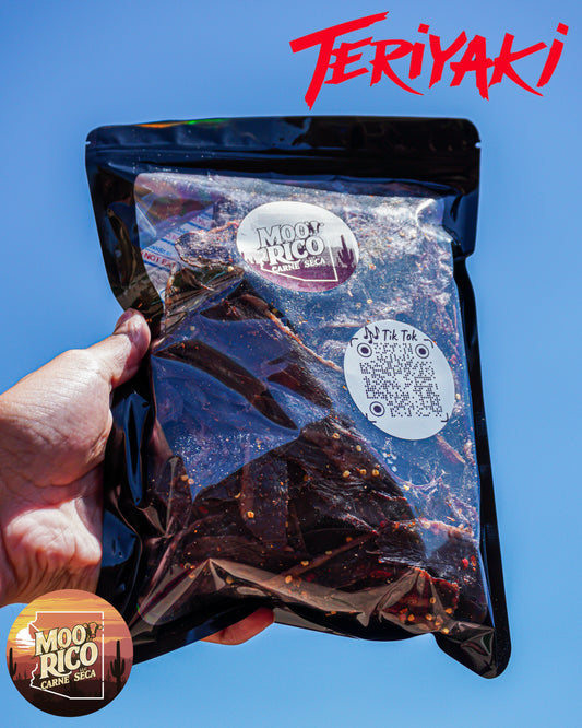 Teriyaki Carne Seca (7oz) - Moo Rico