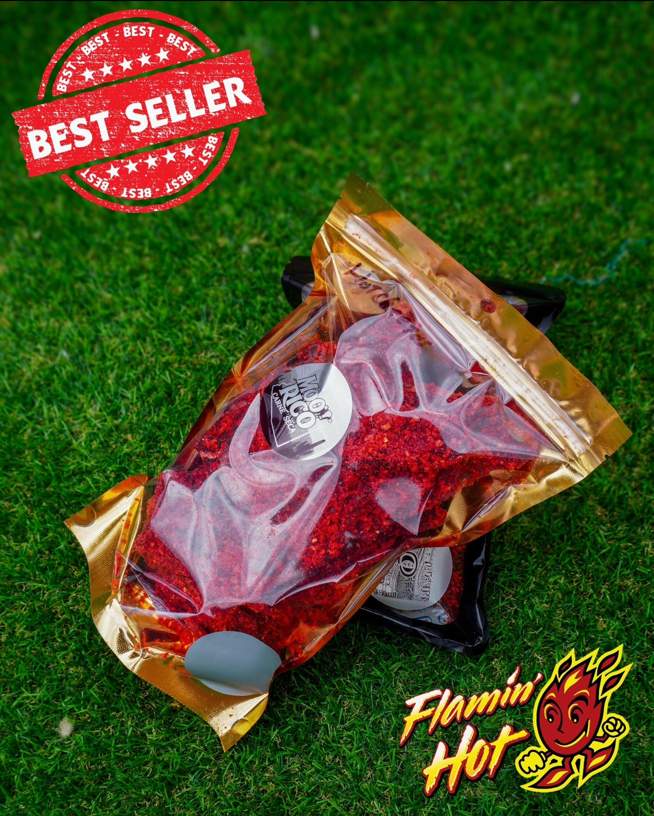 Flamin’ Carne Seca (10oz) - Moo Rico